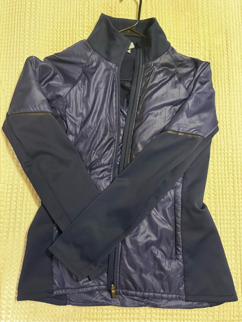 Athleta Navy Hybrid Utility Jacket